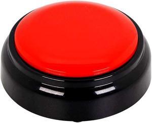 Voice Recording Button Easy Button Record 30 Seconds Talking Message Funny Office Gift Battery Powered Recordable Sound Buttons