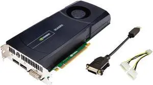 "E-buy World" 2.5GB Dell nVIDIA Quadro 5000 GDDR5 DVI-I 2 X Displayport TV-Out PCI Express Gra