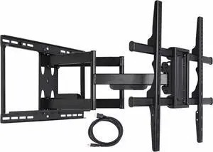 VideoSecu Tilt Swivel Articulating TV Wall Mount for most 40-88 inch LCD LED HDTV Plasma Flat Panel Screens with VESA 684x400/ 600x400/ 400x400mm - Heavy Duty bn5