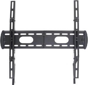 VideoSecu Ultra Slim TV Wall Mount for 26 27 28 32 37 39 40 42 46 47" LCD LED Plasma 3D HDTV with VESA 400x400/ 300x300, Flat Panel Displays Low Profile Bracket & Cable Management AB5