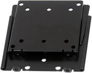 VideoSecu Flat TV Monitor Wall Mount for 15 17 19 20 22 24 27" LCD LED HDTV Flat Panel Screens Displays Low Profile Bracket with loading 66lbs, VESA 75x75/ 100x100mm 1WY