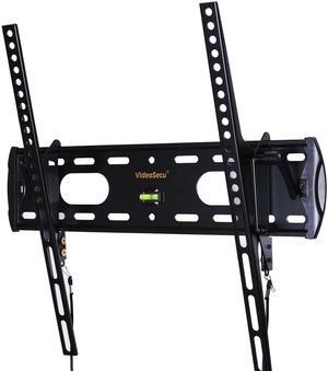 VideoSecu Tilting TV Wall Mount Bracket for 26 27 28 29 32 37 39 40 42 43 46 47" LCD LED Plasma Flat Panel Screen HDTV Display with VESA 400x400mm Low Profile/ Heavy Duty 1XP