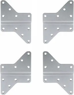 VideoSecu Universal Mount Accessory Extending Adapter Plates MLES for TV LCD Wall Mount Bracket of VESA 200x200mm and above 1UV