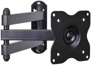 VideoSecu Articulating Swing Arm LCD LED HDTV Monitor TV Wall Mount for most 15-29 inch Flat Panel Screen Displays, Tilt Swivel TV Bracket Long Extension 15" ML12B C1B