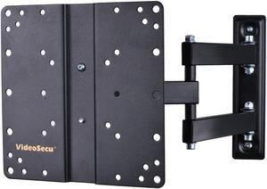 VideoSecu Heavy Duty Articulating Arm Tilt Swivel TV Wall Mount for 24 26 27 28 29 32 37 39 40" LCD LED Flat Panel Screen - Level adjustment B65