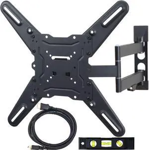VideoSecu Full Motion Swivel Tilt TV Wall Mount for Sony 32 40 43 48 49 50" LCD LED HDTV KDL-32R420B KDL-32R330B KDL-40R510C KDL-40W600B KDL-40R380B XBR-43X830C KDL-48R510C KDL-48W600B XBR-49X830C ch5