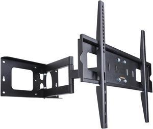 VideoSecu Articulating Arm Full Motion Swivel Tilt TV Wall Mount for 32 37 39 40 42 46 47 50 55" LCD LED Plasma Flat Panel Screens Displays 3D HDTV - Level Adjustment w3e