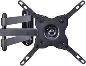 VideoSecu Swivel Tilt Rotate TV Wall Mount for 15 19 24 29 32 37" LED LCD UHD HDTV Full Motion Articulating Arm TV Bracket with VESA 200x200/100x100, Max load 44lbs, Heavy Duty WS2