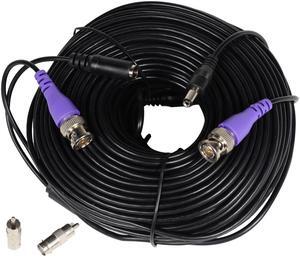 VideoSecu 150ft HD Security Camera BNC Video Power Cable Pre-made All-in-One Cord for CCTV DVR Surveillance System HD Security Camera 960P/720P, TVI, CVI, AHD Analog Camera Free BNC RCA Connectors B7L