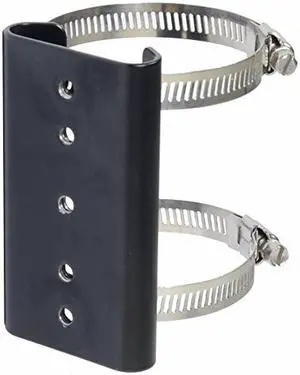 VideoSecu Pole Mounting Bracket Compatible with TV Monitor Wall Mount or DVD Mount for Security Camera Housings CCTV Security Cameras Wall Mount Bracket A3H
