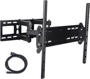 VideoSecu Articulating Dual Arm Full Motion TV Wall Mount for Samsung 32 37 39 40 46 47 48 50 51 55" LCD LED Plasma 3D HDTV Flat Panel Screen Display Tilt Swivel Extend Bracket BH8