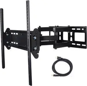 VideoSecu Heavy Duty Tilt Swivel Rotate TV Wall Mount Bracket for most Samsung 32-55 inch LCD LED HDTV with long extension up to 16 inch/ VESA 400x400/ 300x300/ 200x200mm BGW