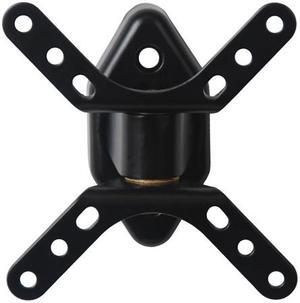 VideoSecu 360 Degrees Rotation Tilt or Swivel TV Wall Mount for most 15 17 19 24 27 inch LED LCD Flat Panel Screen Black TV Monitor Mount Bracket b82