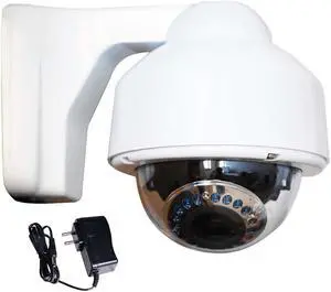 VideoSecu Outdoor Indoor Weatherproof IR Day Night Security Camera Varifocal 3.5-8mm 700TVL High Resolution Built-in 1/3" Sony Effio CCD with Power Supply for CCTV Surveillance DVR System AC7