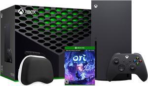 2020 Newest X Gaming Console Bundle  1TB SSD Black Xbox Console and Wireless Controller with Ori and the Will of the Wisps Full Game and Xbox Controller Protective Hard Shell Case