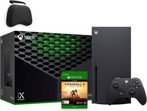 Latest Xbox Series X Gaming Console Bundle - 1TB SSD Black Xbox Console and Wireless Controller with Titanfall 2 and Mytrix Controller Protective Case