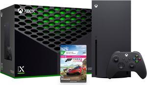 Latest Xbox Series X Gaming Console Bundle  1TB SSD Black Xbox Console and Wireless Controller with Forza Horizon 5