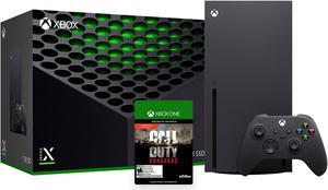 Latest Xbox Series X Gaming Console Bundle  1TB SSD Black Xbox Console and Wireless Controller with Call of Duty Vanguard