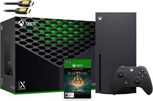 Latest Xbox Series X Gaming Console Bundle - 1TB SSD Black Xbox Console and Wireless Controller with Elden Ring and Mytrix HDMI Cable