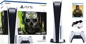 PlayStation 5 Disc Edition Call of Duty Modern Warfare II Bundle with Death Stranding and Mytrix Controller Charger