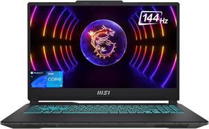 MSI Cyborg Gaming Laptop, 15.6" FHD IPS 144hz Display, 12th Gen Intel Core i5-12450H Up to 4.40 GHz, GeForce RTX 4050, 32GB DDR5, 1TB PCIe 4.0, RGB Keyboard, Wi-Fi 6, Type-C, RJ45, HDMI, Win11 Pro