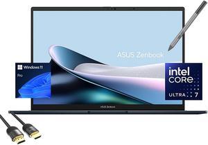 Asus Zenbook Laptop, 14 3K 120Hz OLED Touch Display, Intel Core Ultra 7-155H, Intel Arc Graphics, 32GB DDR5, 1TB PCIe SSD, Digital Pen, WiFi 6E, Backlit KB, TB 4, USB-C, Mytrix HDMI, Win 11 Pro