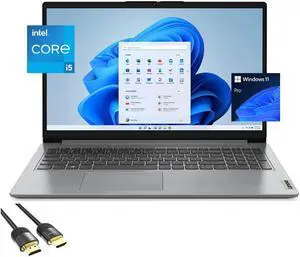 Lenovo IdeaPad 1i Laptop for Business & Student, 15.6 FHD Display, 12th Gen Core i5-1235U, 8GB RAM, 256GB PCIe SSD, WiFi 6, Keypad, Long Battery Life, SD Card Reader, USB-C, Mytrix HDMI, Win 11 Pro Lenovo IdeaPad 1i Laptop for Business & Student, 15.6 FHD Display, 12th Gen Core i5-1235U, 8GB RAM, 256GB PCIe SSD, WiFi 6, Keypad, Long Battery Life, SD Card Reader, USB-C, Mytrix HDMI, Win 11 Pro