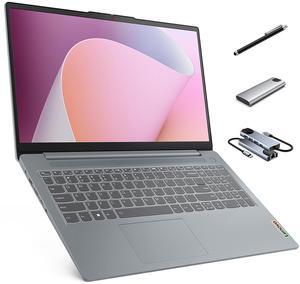Lenovo IdeaPad Slim 3 Linux Laptop, 15.6" FHD Touchscreen Laptop, 8-Core AMD Ryzen 7 5825U, 16GB RAM, 512GB SSD, Keypad, SD Card Reader, Stylus Pen + External Portable SSD + USB Hub, Linux Ubuntu OS