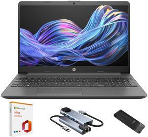HP 255 G10 15.6 inch Business Laptop, AMD Ryzen 7 7730U, 15.6" Full HD Display, 32GB RAM, 1TB SSD, AMD Radeon Graphics, Numeric Keypad, USB-C, with Accessories, Windows 11 Pro, Dark Ash Silver