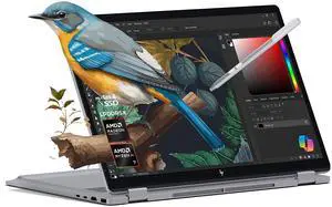 HP 2025 New Envy x360 2-in-1 Laptop, OmniBook X Flip 16" Touchscreen 2K IPS Display, AMD Ryzen AI 7 350, 24GB LPDDR5X RAM, 1TB Gen 4 SSD, Copilot AI, WiFi 6E, w/Microsoft Surface Pen, Win 11 Home