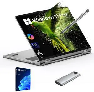 Lenovo Yoga 7i 2-in-1 Laptop, 16" 2K Touchscreen AI Copilot+ Laptop, Core Ultra 5, 16GB RAM, 512GB SSD + 256GB Portable SSD, WiFi & BT, Fingerprint Reader, Webcam, HDMI, w/Stylus Pen, Win 11 Pro Lenovo Yoga 7i 2-in-1 Laptop, 16" 2K Touchscreen AI Copilot+ Laptop, Core Ultra 5, 16GB RAM, 512GB SSD + 256GB Portable SSD, WiFi & BT, Fingerprint Reader, Webcam, HDMI, w/Stylus Pen, Win 11 Pro