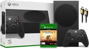 Microsoft Xbox Series S 1TB Black Console and Wireless Controller Bundle with Titanfall 2 Full Game and Mytrix High Speed HDMI