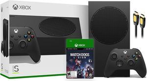 Microsoft Xbox Series S 1TB Black Console and Wireless Controller Bundle with Watch Dogs: Legion Full Game and Mytrix High Speed HDMI