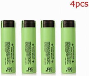 LEMAI 4Pcs NCR 3400mah 18650B 3.7V Lithium Rechargeable Battery For Panasonic