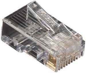 BLACK BOX CORPORATION FMTP5E-50PAK CAT5E MODULAR PLUGS, RJ-45, 50-PACK