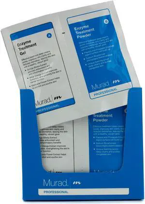Murad Enzyme Treatment Gel & Powder For Acne -Oily Skin Salon Size - 25pcs