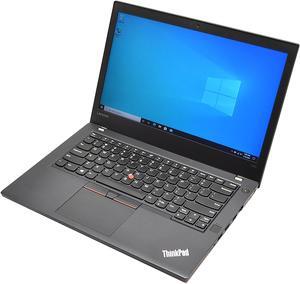 Lenovo ThinkPad T470, 14" HD Laptop, Intel Core i7-7500U @ 2.70 GHz, 8GB DDR4, NEW 128GB SSD, Bluetooth, Webcam, Microsoft Windows 10 Home 64-bit