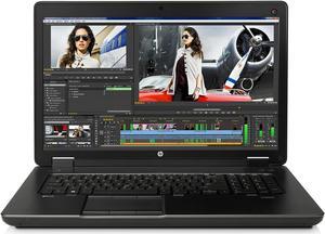 HP ZBook 17 G2, 17.3" HD+ Laptop, Intel Core i7-4810MQ @ 2.80 GHz, 16GB DDR4, 1TB HDD, DVD-RW, Bluetooth, Webcam, Microsoft Windows 10 Home 64-bit