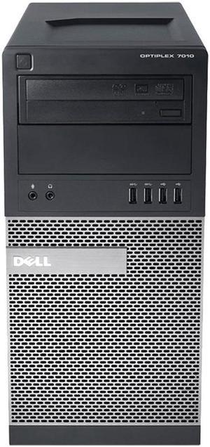 Dell OptiPlex 7010 MT/Core i7-3770 @ 3.4 GHz Quad/6GB DDR3/1TB HDD/DVD-RW/WINDOWS 10 PRO 64 BIT