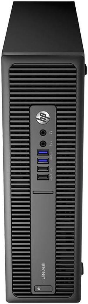 HP EliteDesk 600 G1, Small Form Factor, Intel Core i3-4130 up to 3.40 GHz, 8GB DDR3, NEW 128GB SSD, DVD-RW, Microsoft Windows 10 Home 64-bit