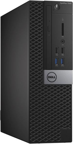 Dell OptiPlex 7040, Small Form Factor, Intel Core i3-6100 up to 3.70 GHz, 8GB DDR3, 500GB HDD, DVD-RW, No Operating System