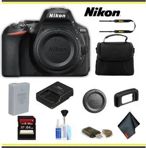 Nikon D5600 DSLR Camera Starter Bundle - (Intl Model)