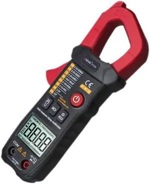 ANENG ST208 Digital Clamp Meter Multimeter Car 6000 counts AC/DC Current Measure Transistor Tester Voltimetro Amperimetro - Red