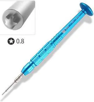 1Pc 3D Design Screwdriver Strong Magnetic Precision Screwdriver Cell Phone Repair Hand Tool Kit For iPhone - 0.8 Point