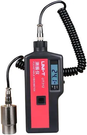 UNI-T UT312 Digital Vibrometer Portable Split Vibration Meter Acceleration Velocity Displacement Measurement Tester