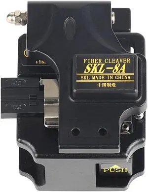 SKL-8A Optical Fiber Cutting Knife Cable Fiber Cleaver Hot Melt Cold Joint General High Precision Optical Fiber Cutting Knife - Black