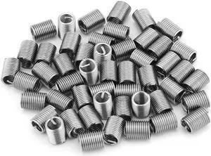 50pcs/Lot M6 x 1.0 x 2.5 D Screw Thread Insert Stainless Steel Coiled Wire Screws Sleeve Coiled Wire Helical Screw Repair Insert