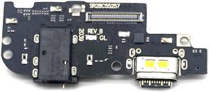 USB Charging Port Connector Board With Mic Microphone Flex Cable For Moto G 5G