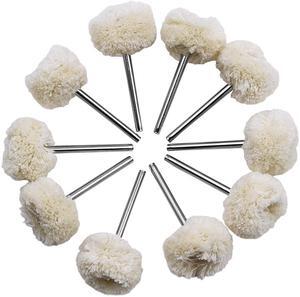 10pcs Polishing Wheel Buffing Pad Brush Set Dremel Accessories for Rotary Tools