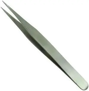 High Precision Non-magnetic Anti-static Tweezer IC SMD SMT Jewelry Stainless Steel Tweezers Craft Plier Tool WLXY-1511